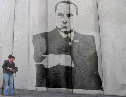 Berlusconi ed il muro in Palestina